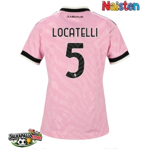 Juventus Manuel Locatelli #5 Vieraspaita Naisten 2026-27 Lyhythihainen